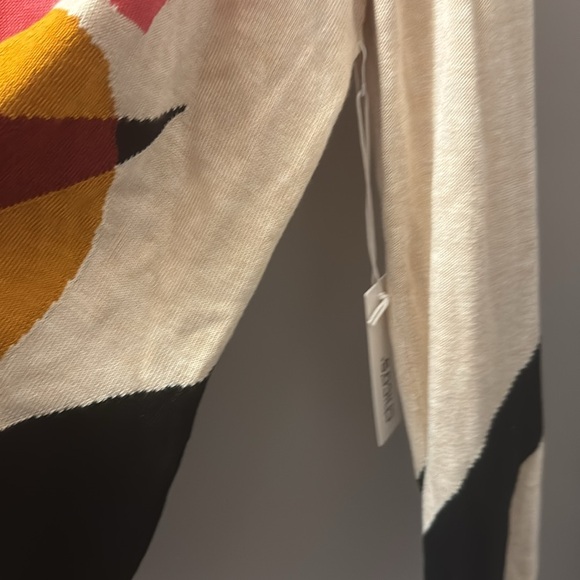 Chico’s NWT- pullover sweater- Multi-Color Size Small Chico’s Size 0 - Picture 5 of 5